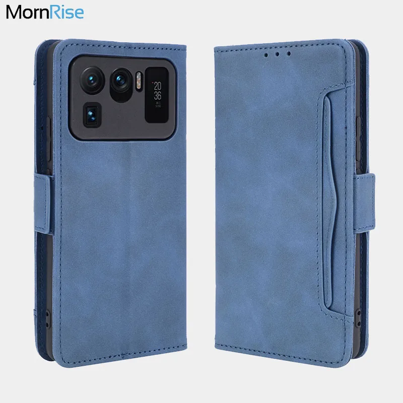 

For Xiaomi MI 11 Ultra 6.81" Wallet Case Magnetic Book Flip Cover For Xiomi MI 11 Ultra Card Photo Holder Luxury Leather Fundas
