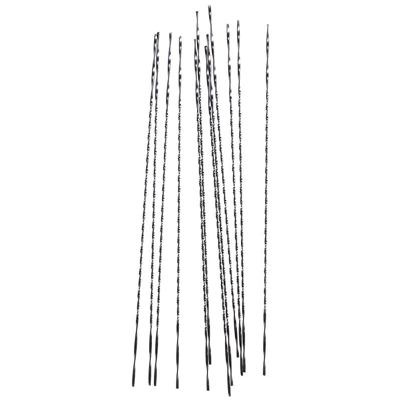 

12Pcs/Set Metal Cutting Jig Blades Diamond Wire Saw Blade Cutter Jewelry Scroll Spiral Teeth Woodworking Hand Craft Tools