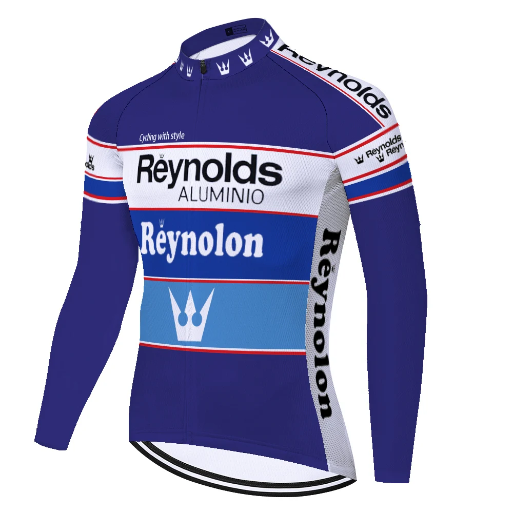 Классическая Летняя и весенняя майка Рейнольдса Мужская велосипедная Джерси