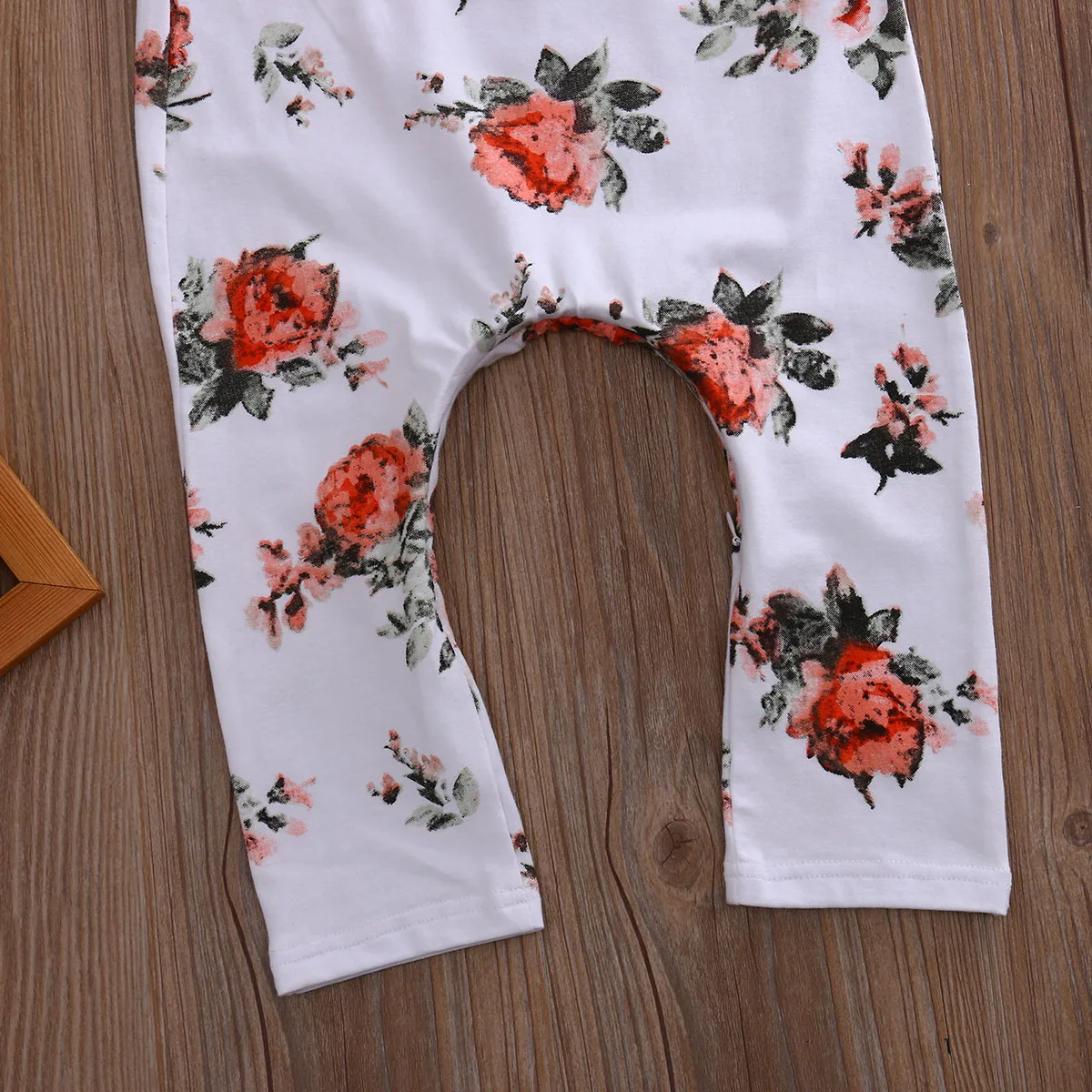 

Babies Summer Floral Strap Rompers Toddler Baby Girl Flower Romper Sleeveless Backless Sunsuit Clothing