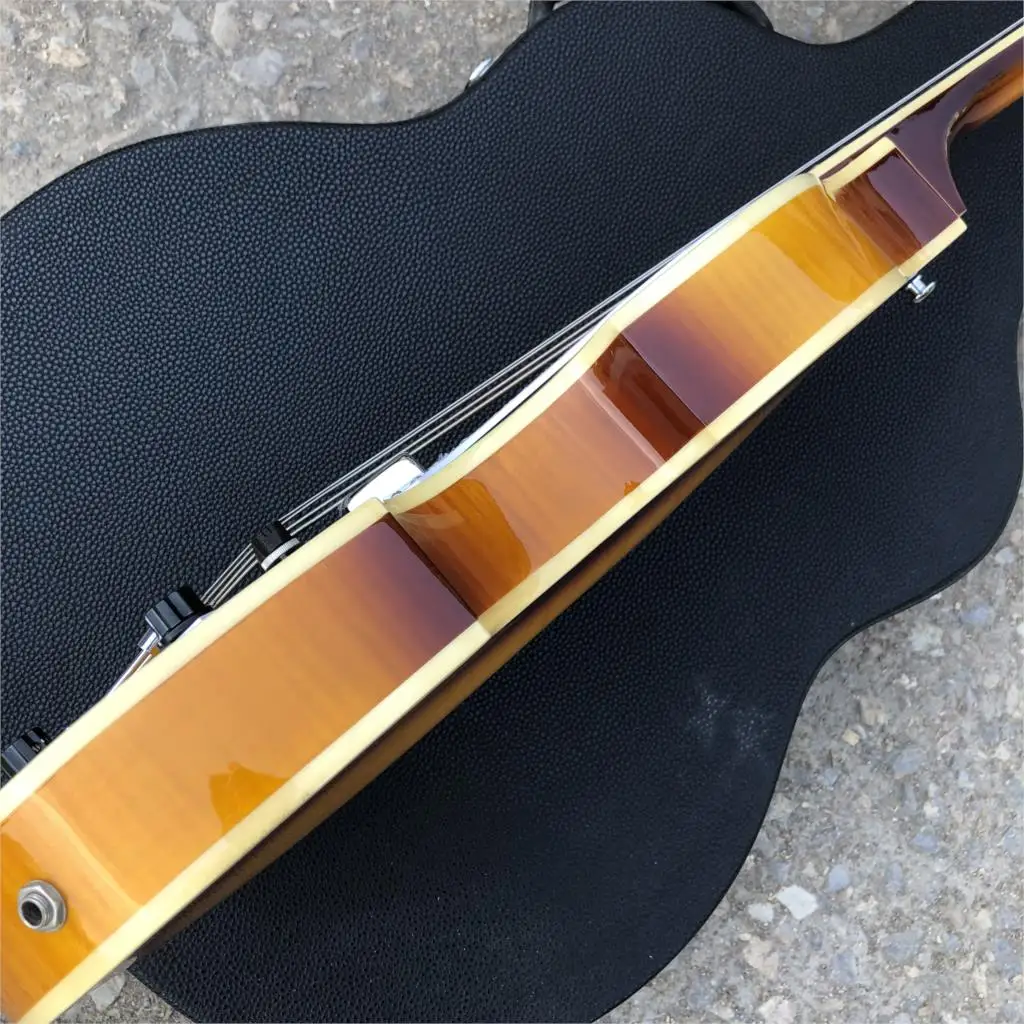 

Factory Sunburst Hofner Violin 4 Strings Electric Bass Guitar BB2 Icon Series Hofner Tobacco Burst Vintage CT Bass
