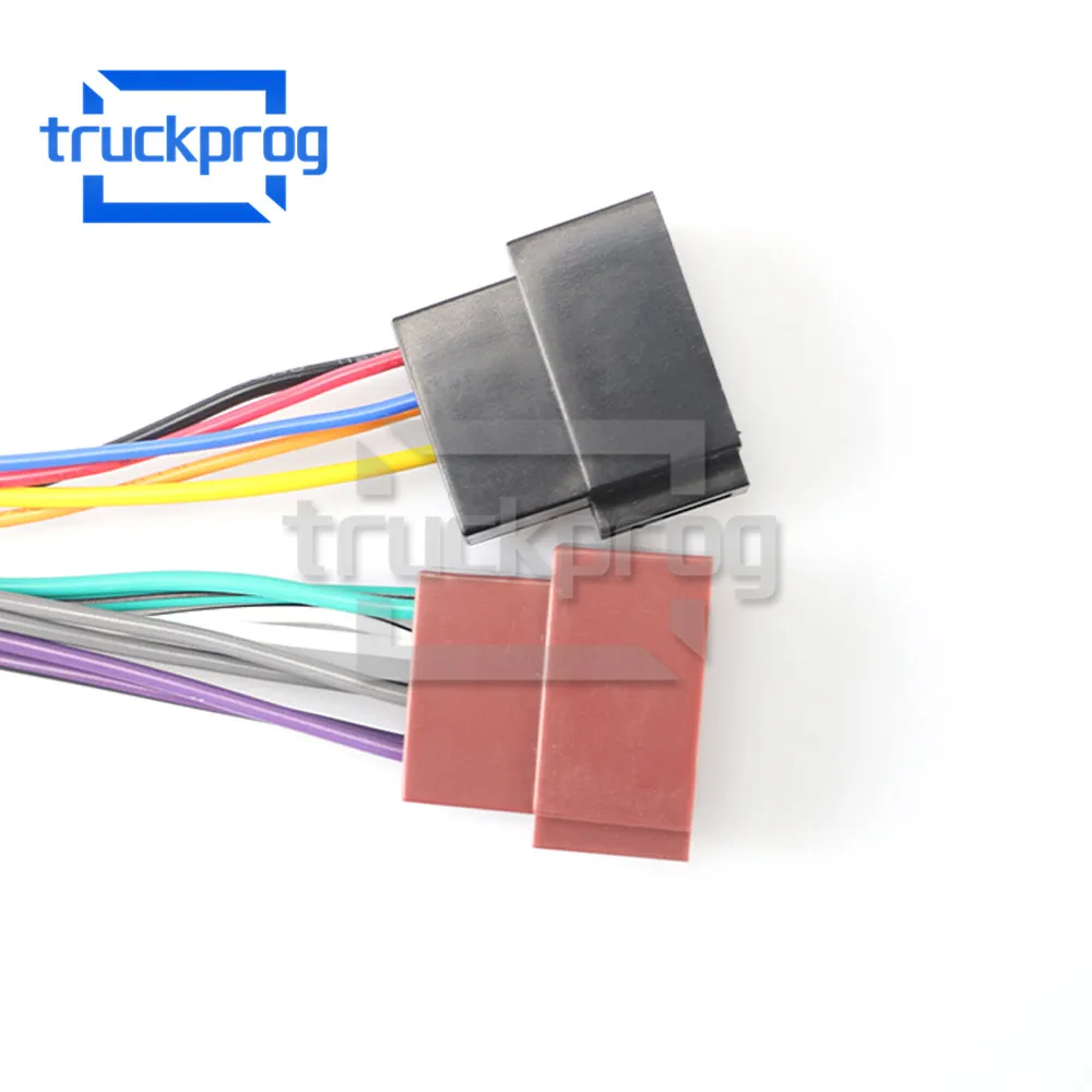 TruckProg ISO Radio Adaptor Cable for HYUNDAI 2004+ KIA Wiring Harness Connector | Автомобили и мотоциклы