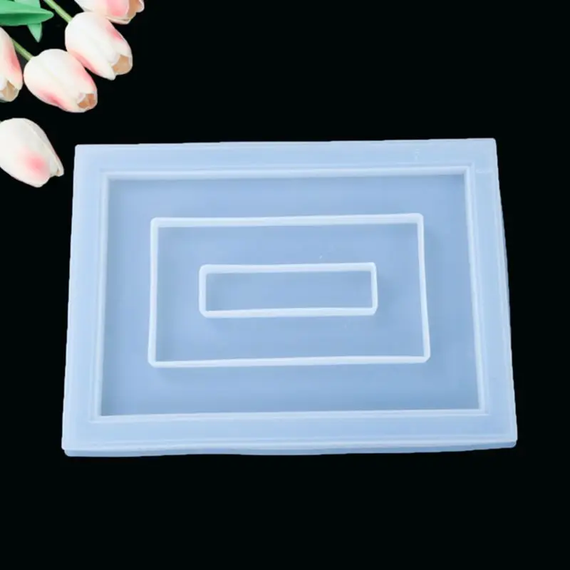 

Crystal Epoxy Resin Mold Casting Silicone Mould Handmade DIY Crafts Decorations Making Tools