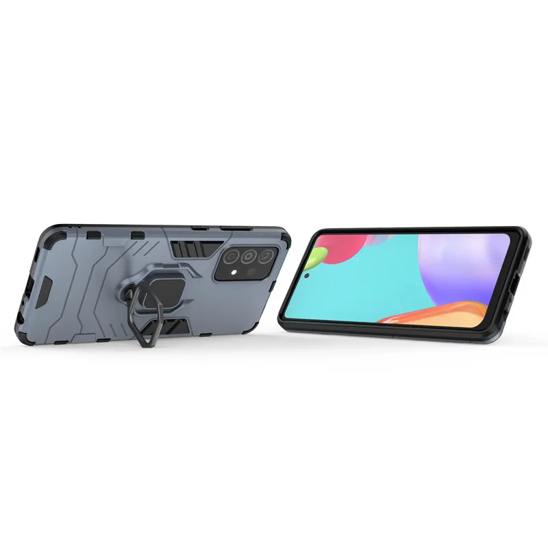 Чехол с кольцом-держателем для Samsung Galaxy A52 A52S чехол A32 A42 A12 Note 9 защитный телефона