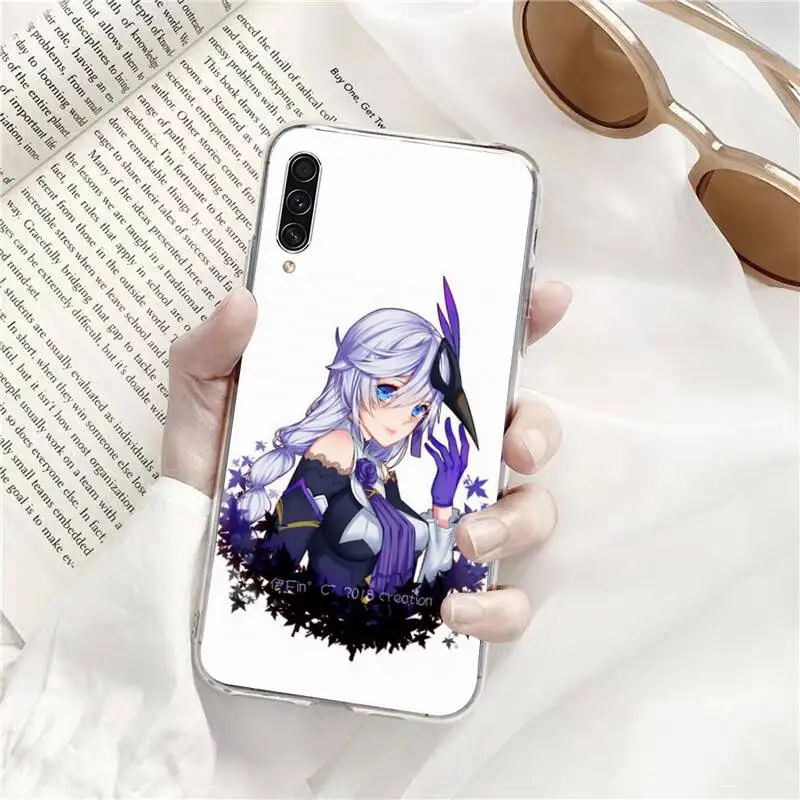 

Hot Honkai Impact 3rd Phone Case Transparent for Samsung s9 s10 s20 Huawei honor P20 P30 P40 xiaomi note mi 8 9 pro lite plus