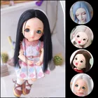 Кукольный парик OB11, глиняная кукла из термостойкого волокна, 25 цветов, 112, 13, 16, 18, 14