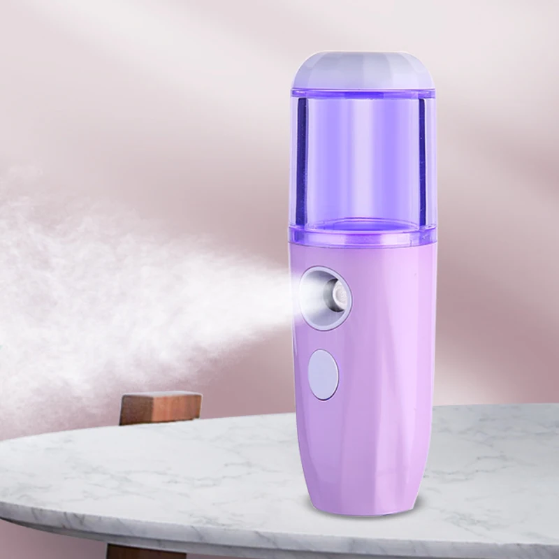 

Zoechic Mini Nano Facial Sprayer USB Nebulizer Face Steamer Humidifier Hydrating Anti-aging Wrinkle Women Beauty Skin Care Tools