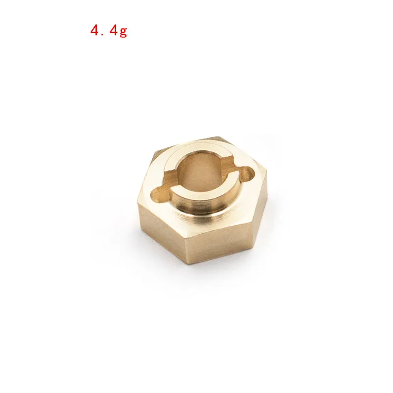

Model Car Copper Hexagonal Nuts Scx10 III Capra UTB Brass 12mm Wheel Hex Adapter for 1/10 RC Cars Upgrade