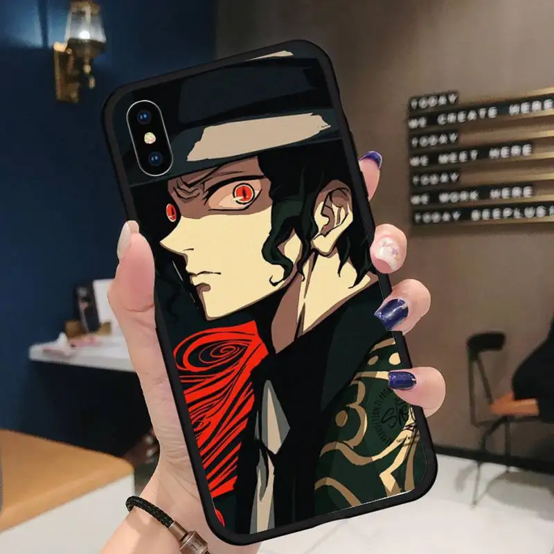 

Anime Demon Slayer Kimetsu no Yaiba Phone Case for iPhone 11 12 pro XS MAX 8 7 6 6S Plus X 5S SE 2020 XR