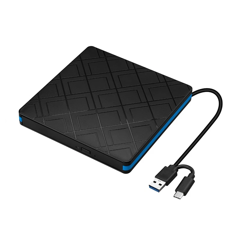 Устройство записи DVD внешний CD DVD-привод USB Type-C 3.0 портативный DVD-проигрыватель