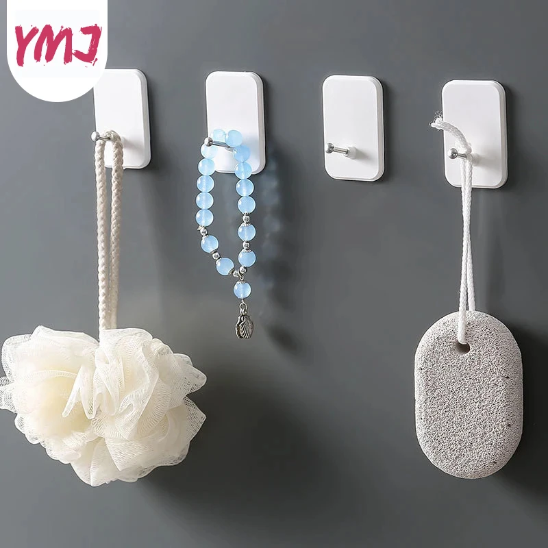 

2PCS Hook Strong Suction Wall Sucker for Kitchen Bathroom Hanger Waterproof Adhesive Heavy Load Rack Stainless Steel Hook
