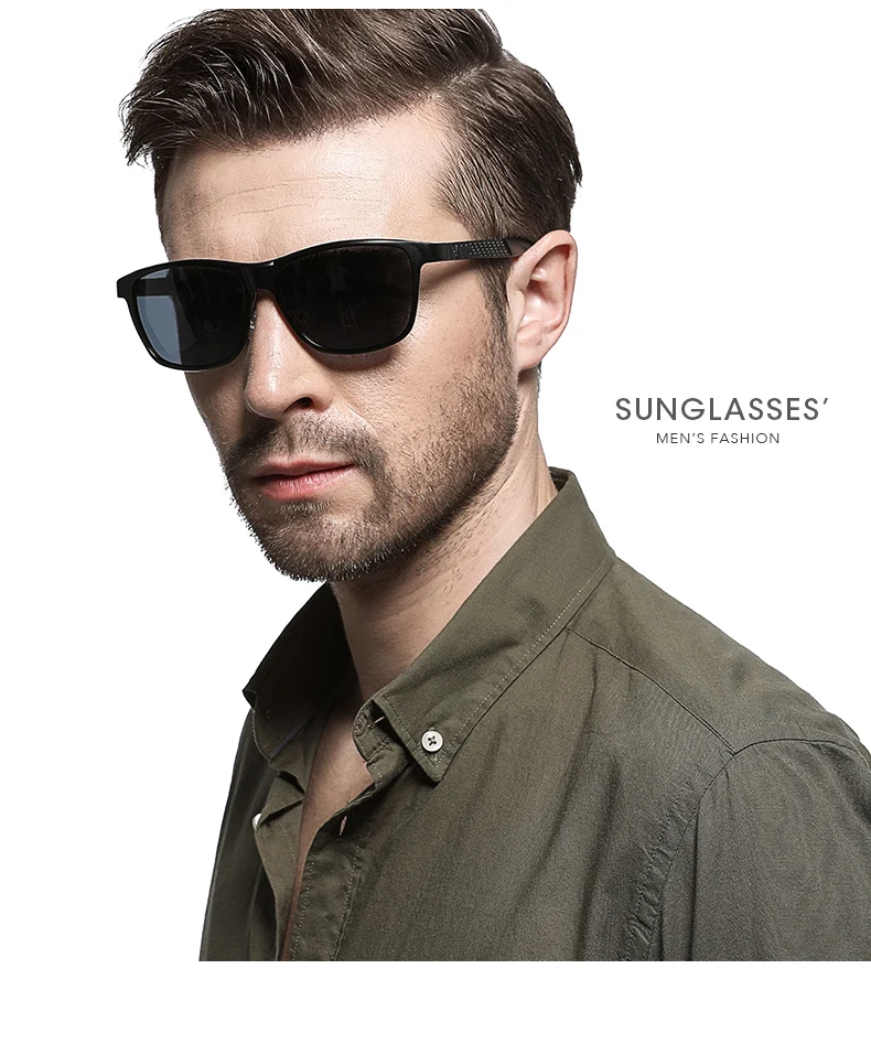 Новые поляризованные солнцезащитные очки для мужчин и женщин из