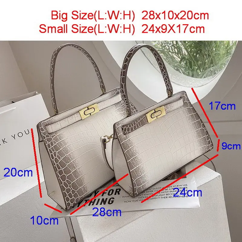 

Diinovivo Luxury Designer Handbags Women Bags Brand Stone Pattern Tote Bags Female Lock Shoulder Crossbody Bags Square WHDV1854