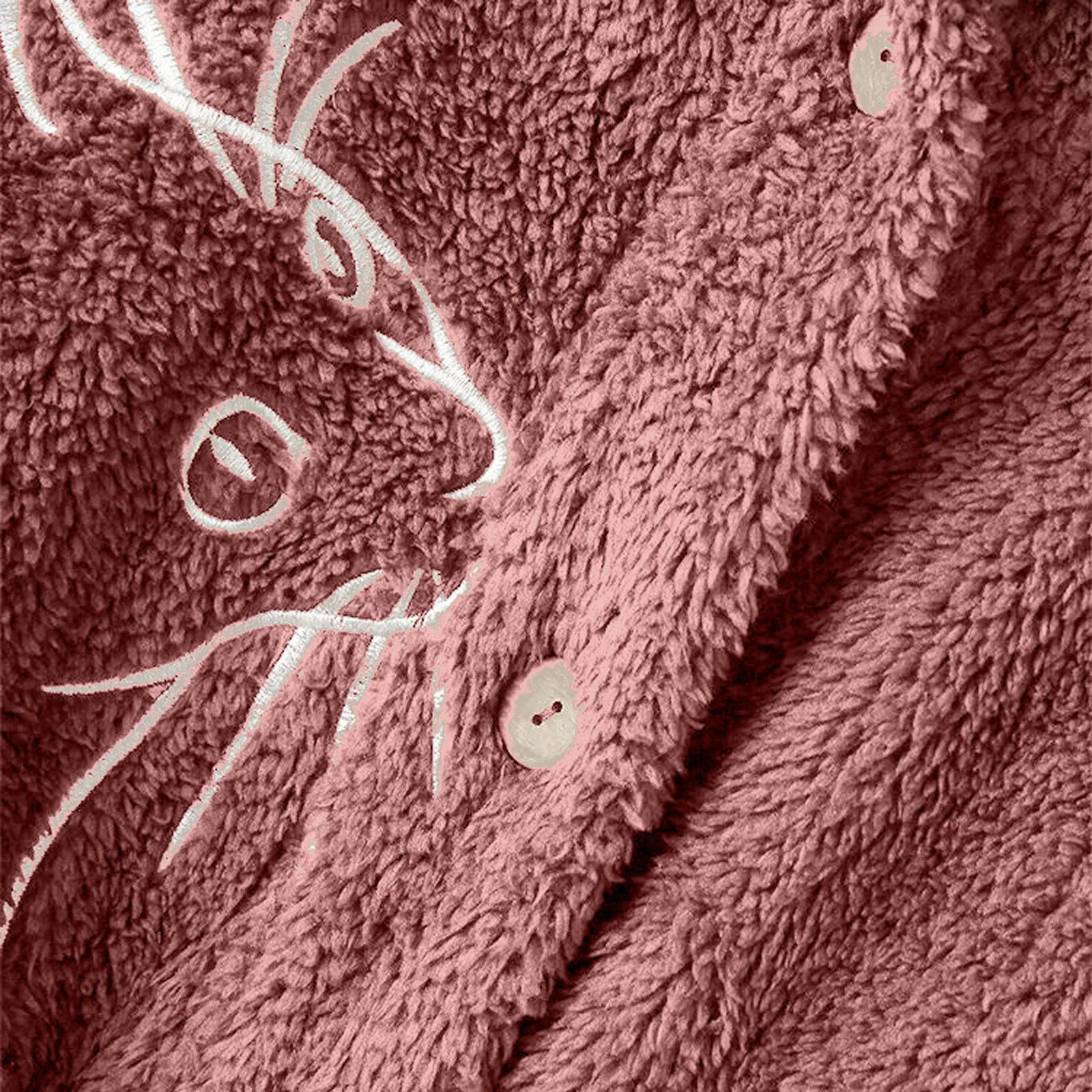

Women Coats cat print Long Sleeve Jackets Plush Top Hooded Loose Cardigan Wool Coat Winter Jacket Plus Size outwear bluza damska