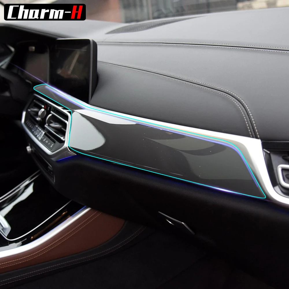 Для BMW X5 G05 для леворульных автомобилей салона Экран протектор центральной