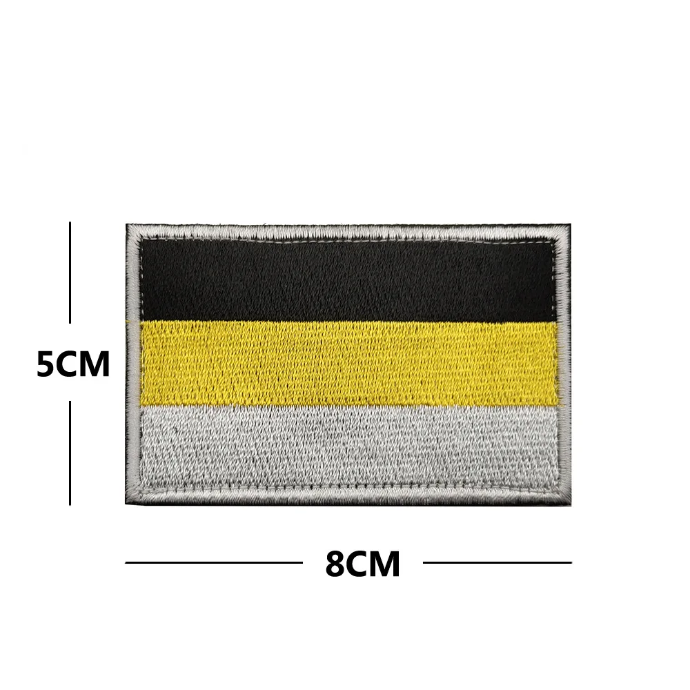 Нашивки с вышивкой в виде российского флага СССР нагрудные значки эмблема на