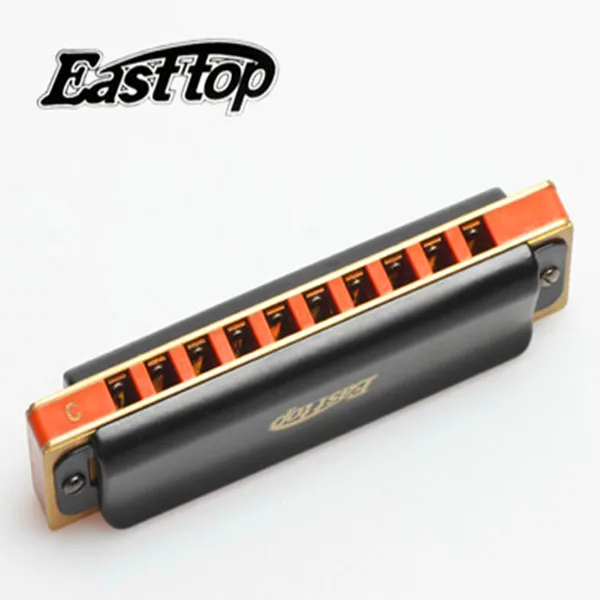 Easttop гармоника с 10 отверстиями Мужская Gaita bluetooth ключ ротом Ogan Diatone инструменты