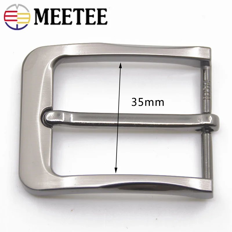 Meetee 5/10 шт. Мужские пряжки для ремня металлические 32 33 мм головка DIY кожаные