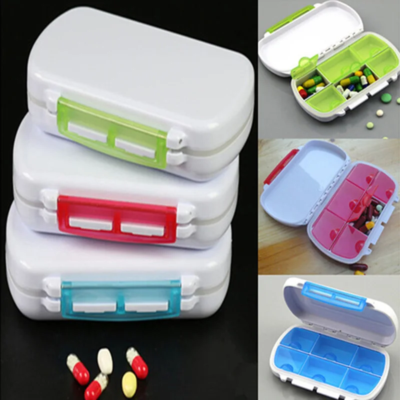 

Quality Tablet Pill Boxes Weekly Medicine Storage Organizer Container Case hgus