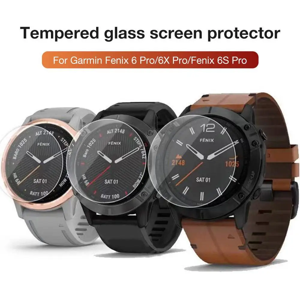 5 шт. Защитная пленка для Garmin Fenix 5S 6 6S 6X Pro Sports Smart Watch закаленное стекло 9H 2.5D Премиум