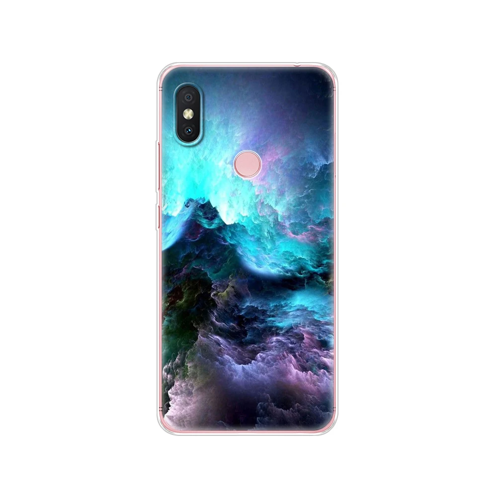 Чехол для Xiaomi Redmi S2 Y2 мягкий силиконовый чехол задней панели бампер Hongmi