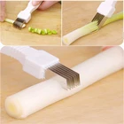 Кухонный резак для лука в японском стиле, режущий лук, артефакт, Измельченный зеленый лук, Шелковый нож, кухонные инструменты