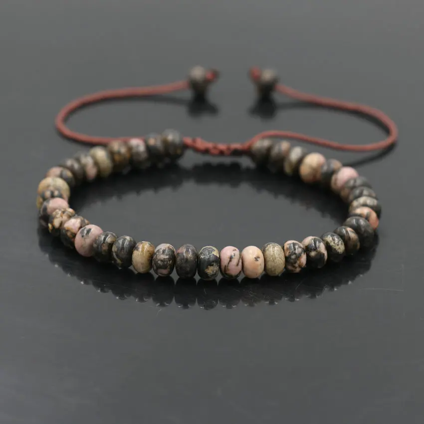 Браслет с бусинами из натурального камня для женщин и девушек|Браслеты шармами| |