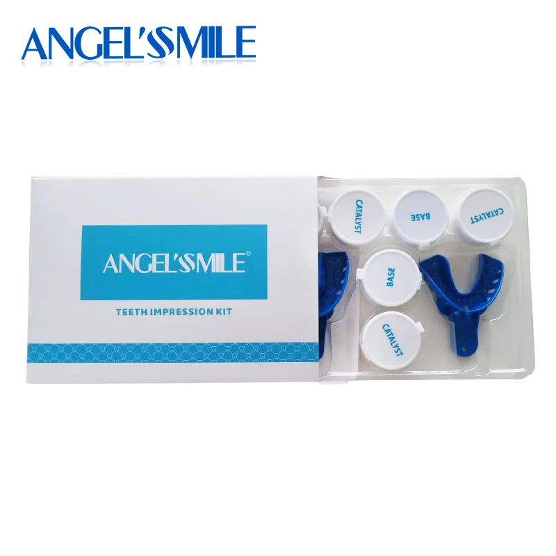 Силиконовые формы Angelsmile набор для зубного оттиска литья зубов 5 шт. Прямая