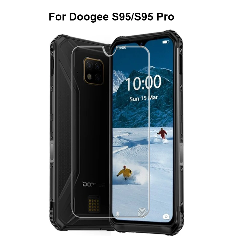 Защита экрана из закаленного стекла Doogee S95 100% оригинальная Взрывозащищенная