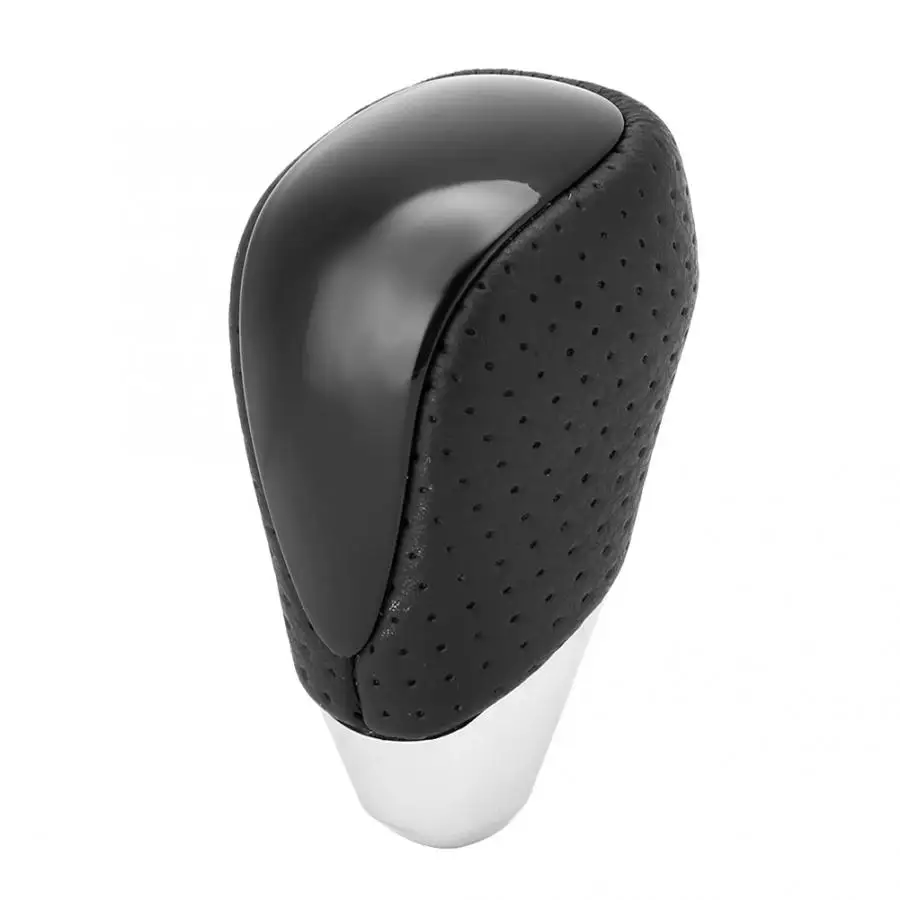 Ручка переключения рулевого механизма автомобиля с отверстием из натуральной