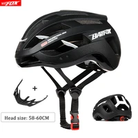 batfox cycling helmet trail xc bicycle helmet in mold mtb bike helmet road mountain bicycle helmets safety cap men women casco