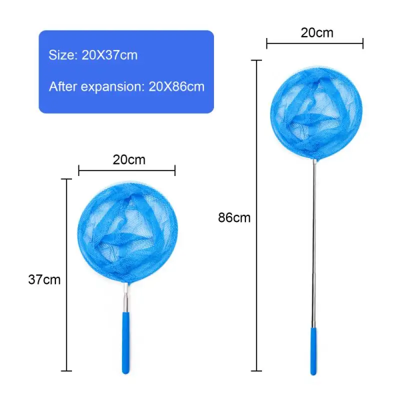 

Swimming Pool Cleaning Net Leaf Rake Deep Bag Telescopic Skimmer Net Water Fishing Net Home Outdoor Fishing Pool Cleaner Tool