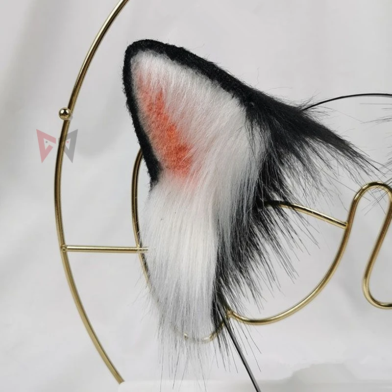 Обруч для волос MMGG Женский с кошачьими лисьими ушками |