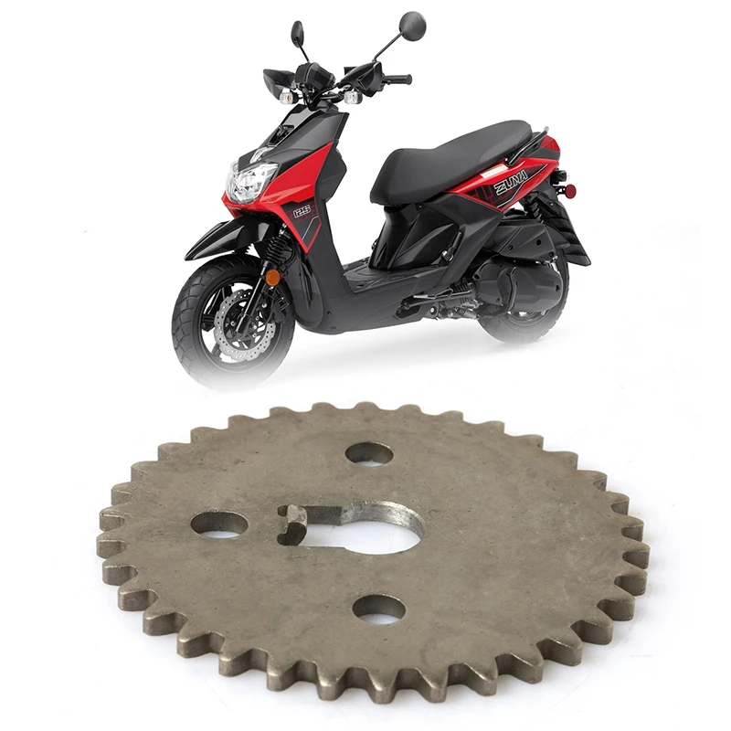 

For YAMAHA BWS125 RS125 BWS RS125 34T Motorcycle Sprocket Cam Chain Engine Timing Gear