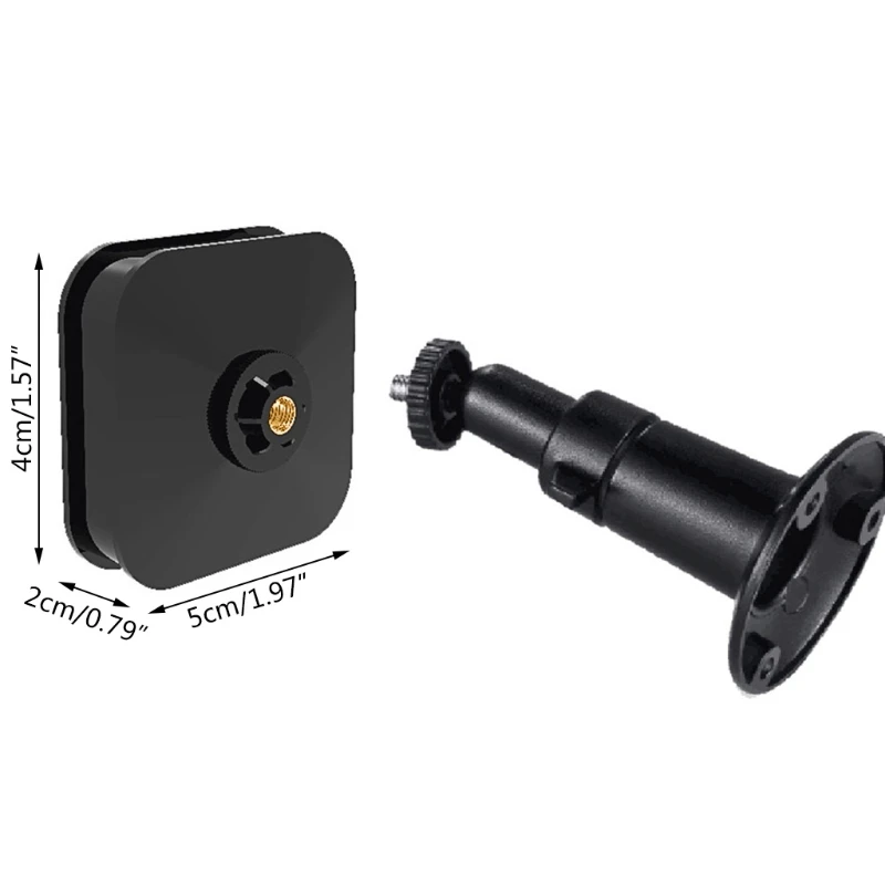 

67JA Protective Camera Mount Flexible Wall Mount Bracket Camera Rotating Connector Compatible with Blink- Indoor XT