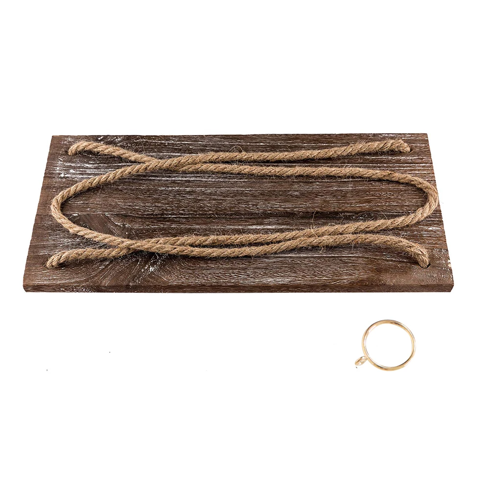 Винтажный дощечный подвесной стеллаж для хранения в скандинавском стиле