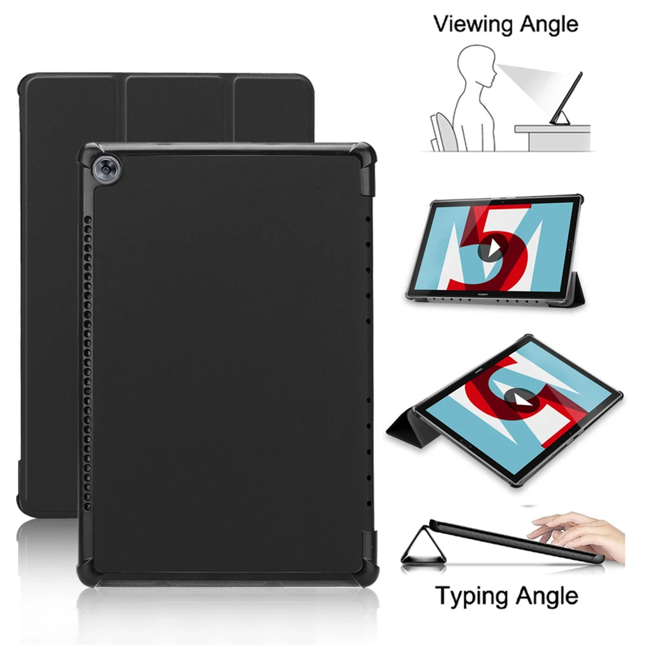 Чехол из искусственной кожи для Huawei MediaPad M5 10 pro Tablet PC защитный чехол 8 &quotCRM-AL09 CRM-W09 |
