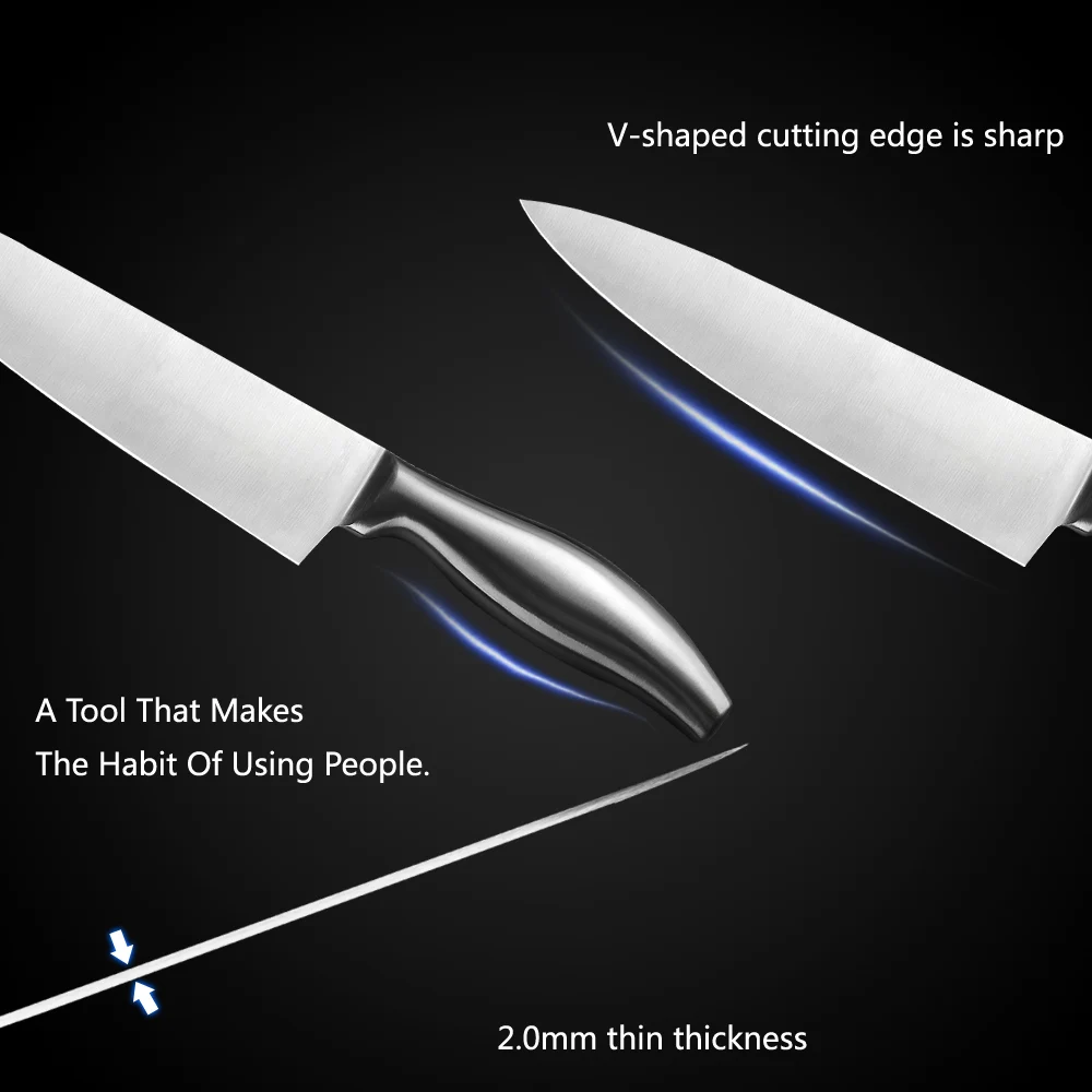 Нержавеющая сталь шеф повара кухонные аксессуары нож для очистки овощей нарезки