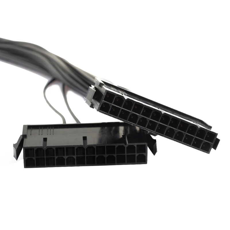 24-контактный синхронный двойной пусковой кабель блок питания для материнской