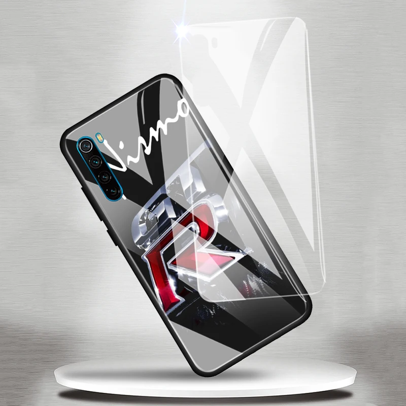 

Phone Case for Xiaomi Redmi Note 7 8 9 Pro 8T 9S 8A 9A 9C K20 K30 Pro Tempered Glass Hard Cover Awesome Car GTR Engine Cases