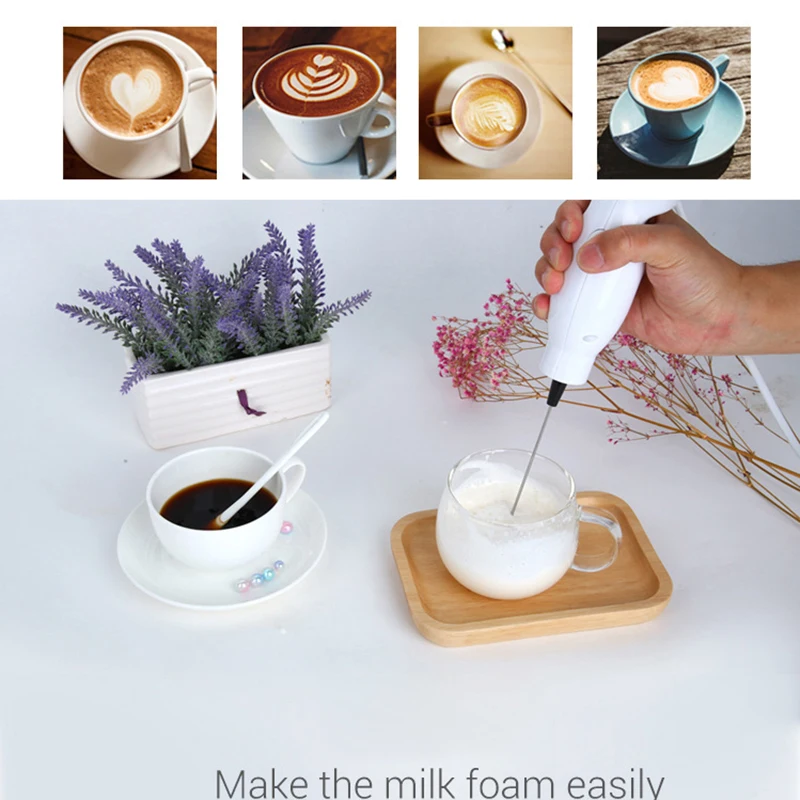 

Multifunctional Electric Mini Milk Frother Portable Eggbeater Blender Food Mixers Foamer Milk Frother For Home Coffee Milkshake