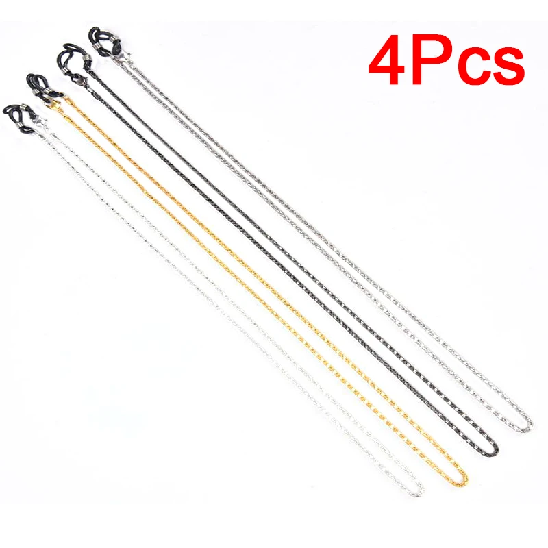 62 см золотые металлические стеклянные цепочки для очков солнцезащитные очки