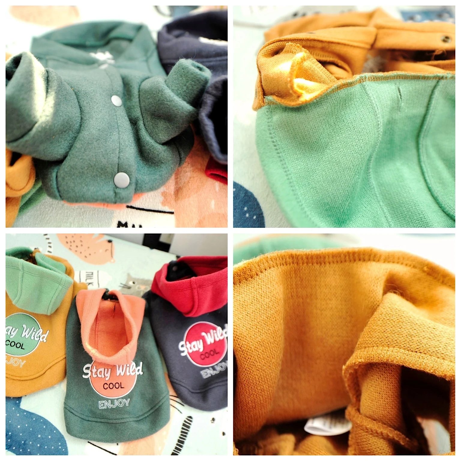 Прямая поставка удобная куртка с капюшоном для собак щенков Мопсов французских