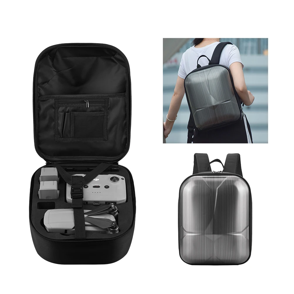 

Для радиоуправляемого дрона DJI Mavic Air 2/iPad Air 2S рюкзак с жесткой оболочкой из Водонепроницаемый дорожная сумка Анти-шок защитный кейс для хранения чехол Аксессуары для дрона