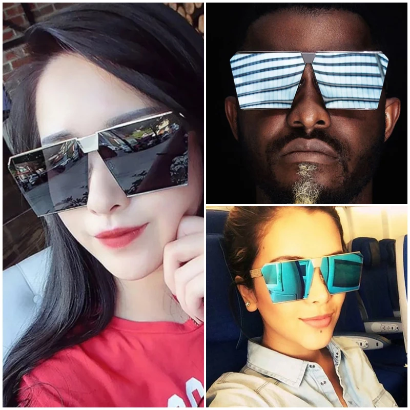 Мужские и женские очки с большой оправой TOEXPLORE брендовые дизайнерские квадратным