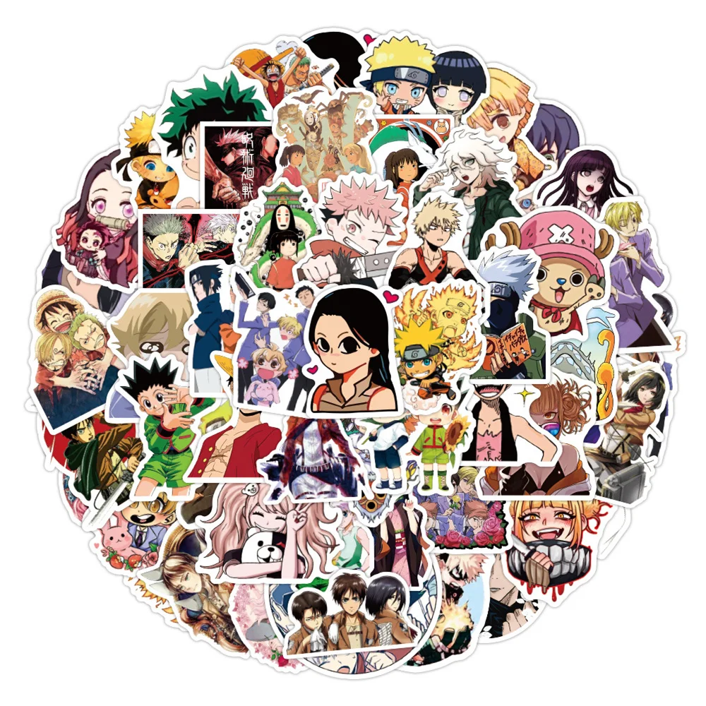

10/30/50PCS Riman Mixed Combination Personalized Decoration Graffiti Waterproof Sticker Refrigerator Skateboard Helmet Wholesale