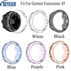 Силиконовый чехол для смарт-часов Garmin forerunner 45, защитная рамка из ТПУ для смарт-часов Garmin forerunner 45, аксессуары для браслетов