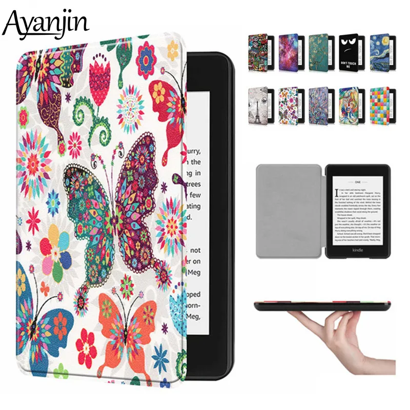 Магнитный смарт чехол для Amazon Kindle Paperwhite 6 дюймов новинка 2018 4 10 го поколения +