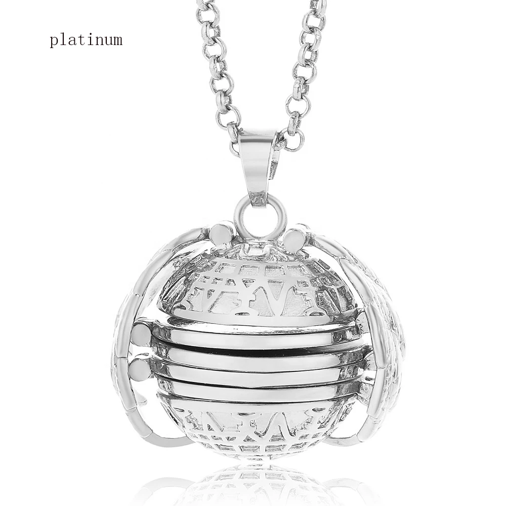 Женский кулон с крыльями ангела Anel bola Magic подвеска 4 фотографиями плавающий