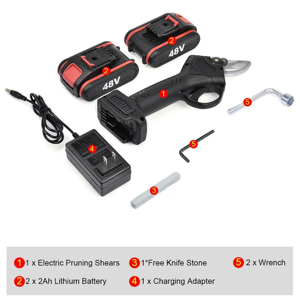 Новинка 2020 высокое качество Беспроводной Мощный секатор перезаряжаемый